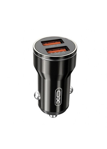 Автомобильное зарядное устройство (адаптер) 2в1 CC48 2USB/2.4A + Micro black XO (333827868)