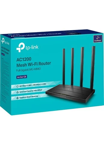 Бездротовий маршрутизатор (роутер) Archer C6 V4 [90502] TP-Link (399973032)