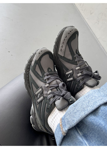 Кросівки жіночі і чоловічі New Balance 1906R Cordura Omni - Tech Grey Black | Нью Беланс 1906R сірі демісезони (369931878)