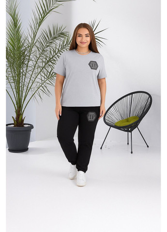 Жіночий костюм з брюками та футболкою No Brand (373410182)