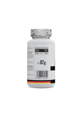 Глицин Glycine 1000 mg, 60 капсул для поддержания нервной системы MST (324621364)