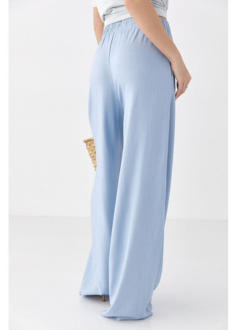 Летние брюки на резинке свободного кроя Lurex Штаны (370393327)