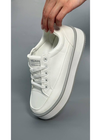 Кроссовки женские белые на шнуровке Loretta Кросівки жіночі белые демисезоны (360817668)