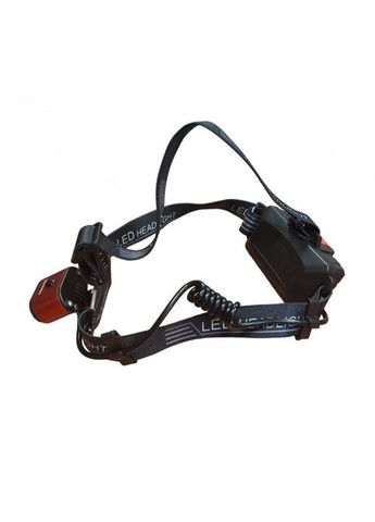 Потужний Налобний ліхтар 2128-2T6 ліхтарик заряджання Type C 3 режими Червоний No Brand (323486307)