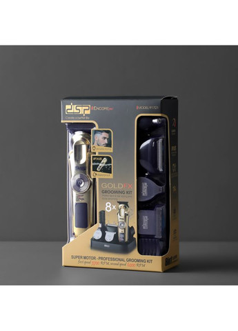 Машинка для стрижки та набір для догляду DSP Encore Pro GoldFX 91721 Золотий No Brand (370606513)