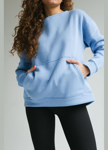 Блакитний світшот блакитний "basic" Intruder (313865459)