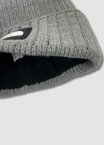 Зимняя шапка бини на флисе - The North Face / Норт Фейс No Brand Шапка біні (368540851)