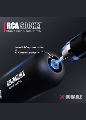 Тату машинка Dragonhawk M8 Powerful No Brand (314464566)