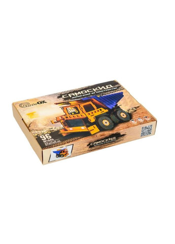 Дерев'яний 3D конструктор Самоскид, Puzzleоk (Puz-00920), 96 дет. PuzzleOK (367189114)