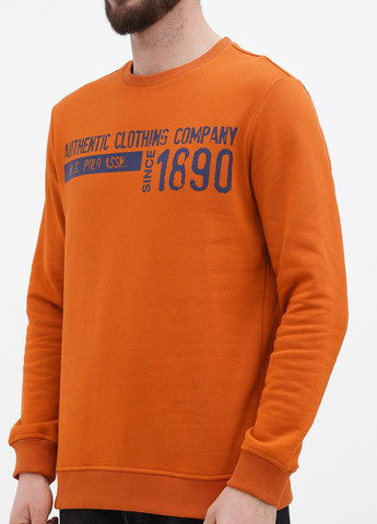 Свитшот мужской U.S. Polo Assn. - крой оранжевый - (285689328)