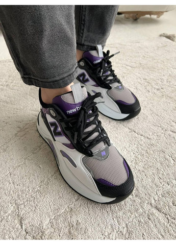 Білі Осінні кросівки чоловічі new balance 990 white violet нью беланс 990 No Brand