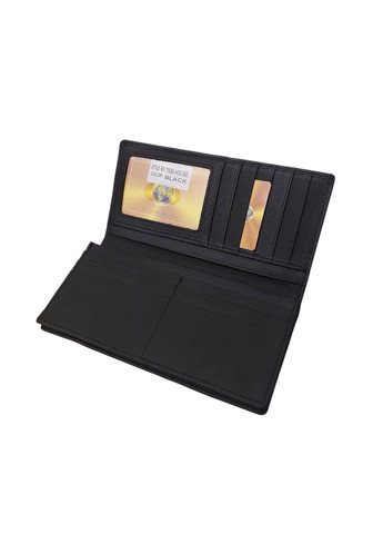 Стильный мужской кожаный купюрник кошелек черный Т 53033 Tailian Т 530 Н 33 Black (346268596)