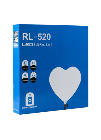LED Панель RL-520 45cm (Heart Style) Remote No Brand (371187930)