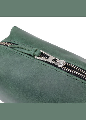 Шкіряна косметичка унісекс 11572 Зелений Grande Pelle (298920982)