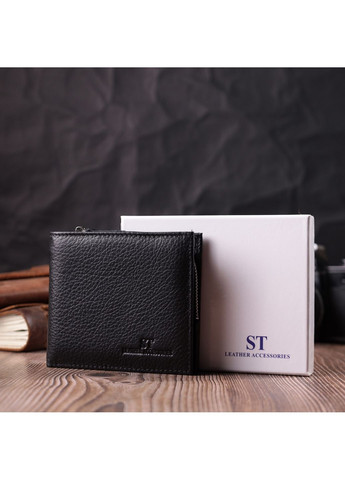 Мужской кожаный кошелек 11х9,5х1,5 см st leather (288047597)