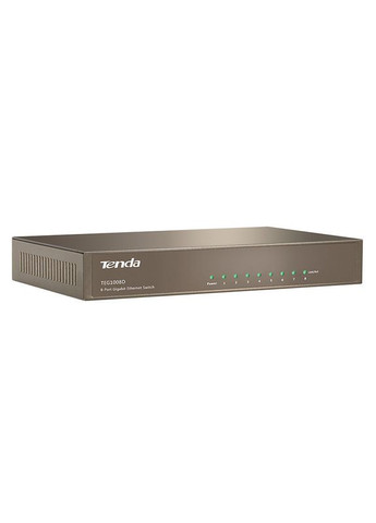 Коммутатор TEG1008D 8port 10/100/1000 BaseTX, desktop, металл Tenda (314931598)