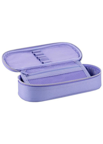 Пенал 1відділення,клапан з кишенею на блискавці,резинки для фіксації канцелярії Kuromi HK25-599 Kite (325410422)