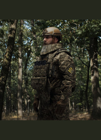 Сумка-напашник стандартная 2-го класса защиты. Материал Cordura 1000. Пиксель (мм-14) Ukrarmor (334830954)