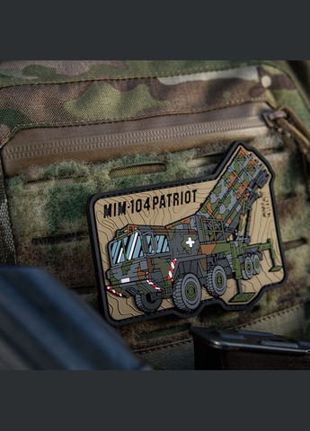 Нашивка MIM104 Patriot (PVC) M-TAC (315047438)