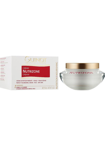 Інтенсивний живильний крем для сухої шкіри Nutrizone Peaux Seches 50ml (585631-24333) Guinot (368652979)