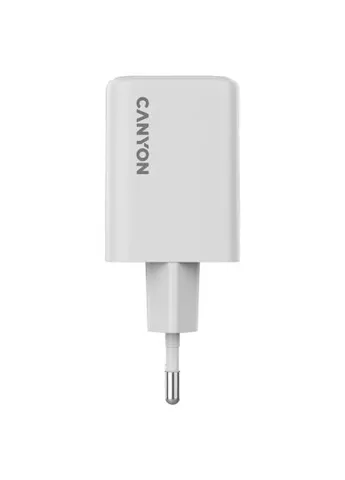 Зарядний пристрій (CNS-CUW45CC) Canyon CU45CC GaN 45W 2xPD EU White (369878098)