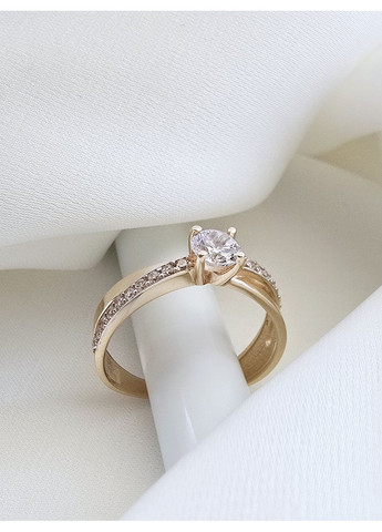 Золотое кольцо с фианитами (16р.) 1191019101-1к SOVA jewelry house (368996417)