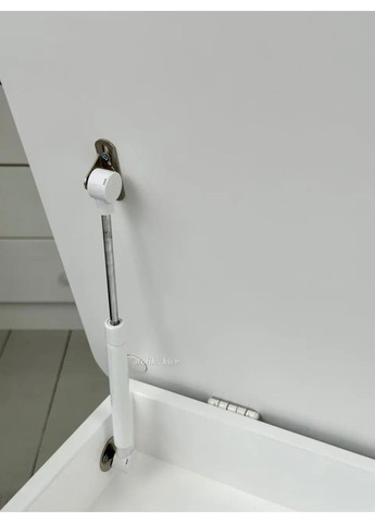 Дитячий столик з ящиком для олівців + стільчик Ведмедик (Білий) No Brand (331639661)