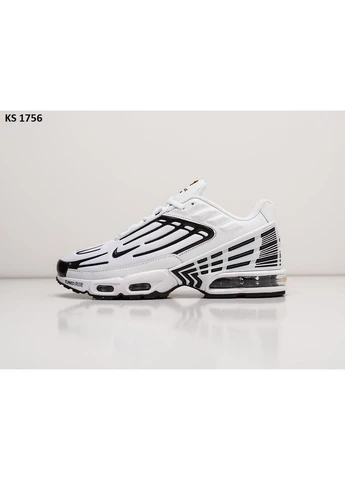 Білі літні кросівки nike air max plus iii white найк аір макс плюс No Brand