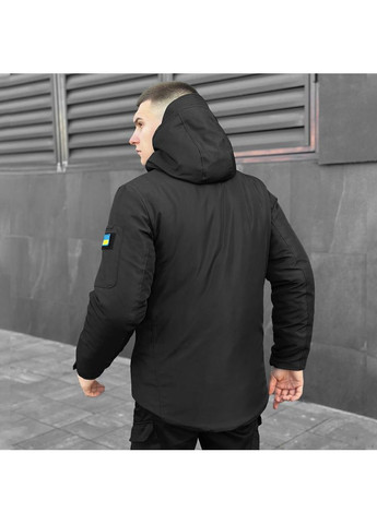 Чорна зимня куртка motive зима b2 чорний Pobedov