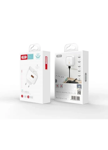 Мережевий зарядний пристрій 2в1 XO L59 QC3.0 3A 18W з кабелем USB-Micro No Brand (400875923)