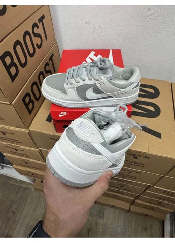 Серые летние кроссовки nike dunk sb grey найк данк No Brand