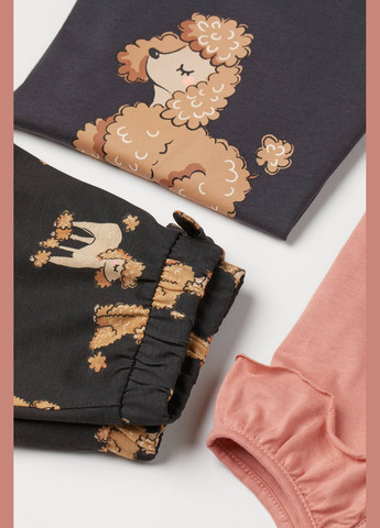 Комбінований літній комплект (майка, футболка, шорти) H&M