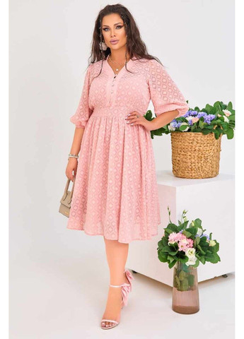 Розовое коктейльное платье "elegant charm" 22024 розовая Tanita-Romario