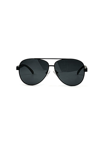 Солнцезащитные очки с поляризацией Авиаторы мужские 469-143 LuckyLOOK 469-143m (294337003)