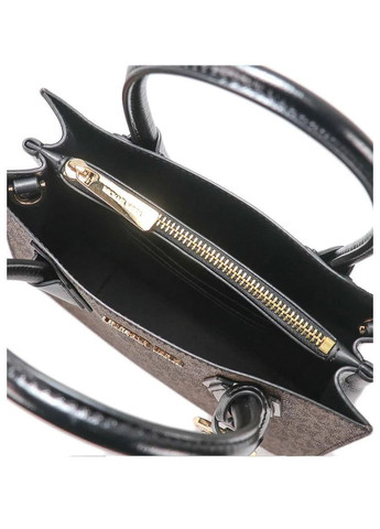 Сумка Mercer Logo Brown Black Michael Kors Крос-боді (362576642)