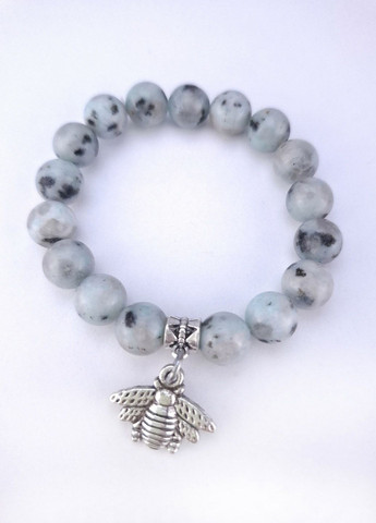 Браслет из натурального камня кварц 10мм Luvete (324392076)