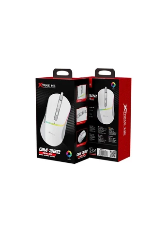 Мышь (ek11922) XTRIKE ME GM-322 USB White (392041854)