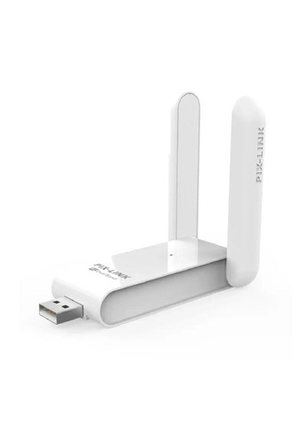 Мережевий USB 3.0 WiFi адаптер з двома зовнішніми антенами 600Mbps 2.4GHz/5GHz для Windows (476353-Prob) Білий Unbranded (279518090)