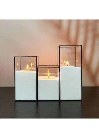 Насипні свічки комплект No14 (3 свічки 15,20,25 см) Liliya Flowers (366026637)