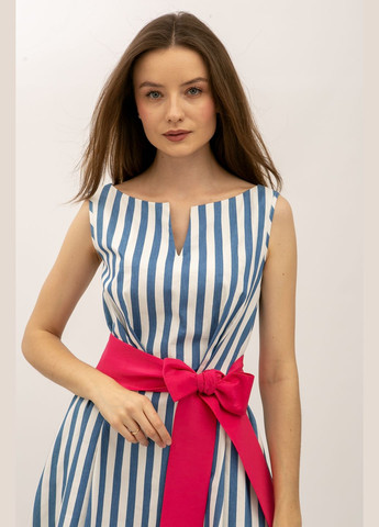 Синя ділова сукня Lesia однотонна