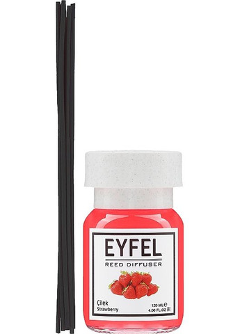 Аромадифузор «Полуниця» Reed Diffuser Strawberry 110ml (178497-19636) Eyfel Perfume (361931433)