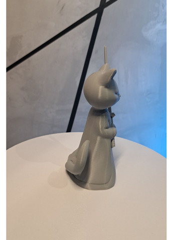 Статуетка "Кіт-самурай" 3D друк No Brand (372125252)