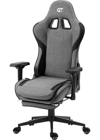 Геймерское кресло X2308 Fabric Gray/Black GT Racer (282720259)
