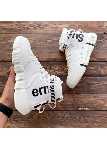 Белые зимние кроссовки зимние super me fur white No Brand