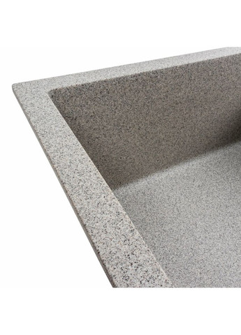 Кухонна мийка гранітна матова 7050 CASCADA Platinum (336932786)