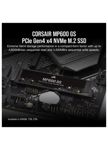 Накопитель SSD (CSSD-F1000GBMP600GS) Corsair M.2 2280 1TB MP600GS (366652087)