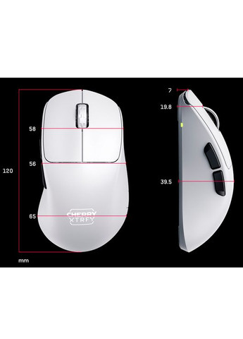 Мышь M64 PRO White (CX-M64W-PRO-WHITE) Cherry (322936875)