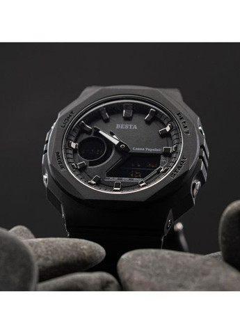 Наручний годинник чоловічий Jocker Чорний (2822) Sanda (362711430)