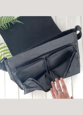 Чоловіча (жіноча) сумка через плече для спортзалу дорожня універсальна Кемпінг #014 Чорний No Brand (322119478)