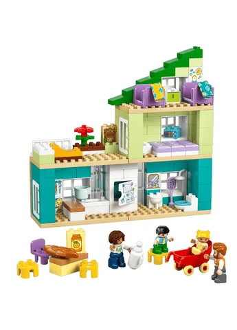 Конструктор DUPLO Town Сучасний сімейний будинок із фігурками 166ел (10470) Lego (399513369)